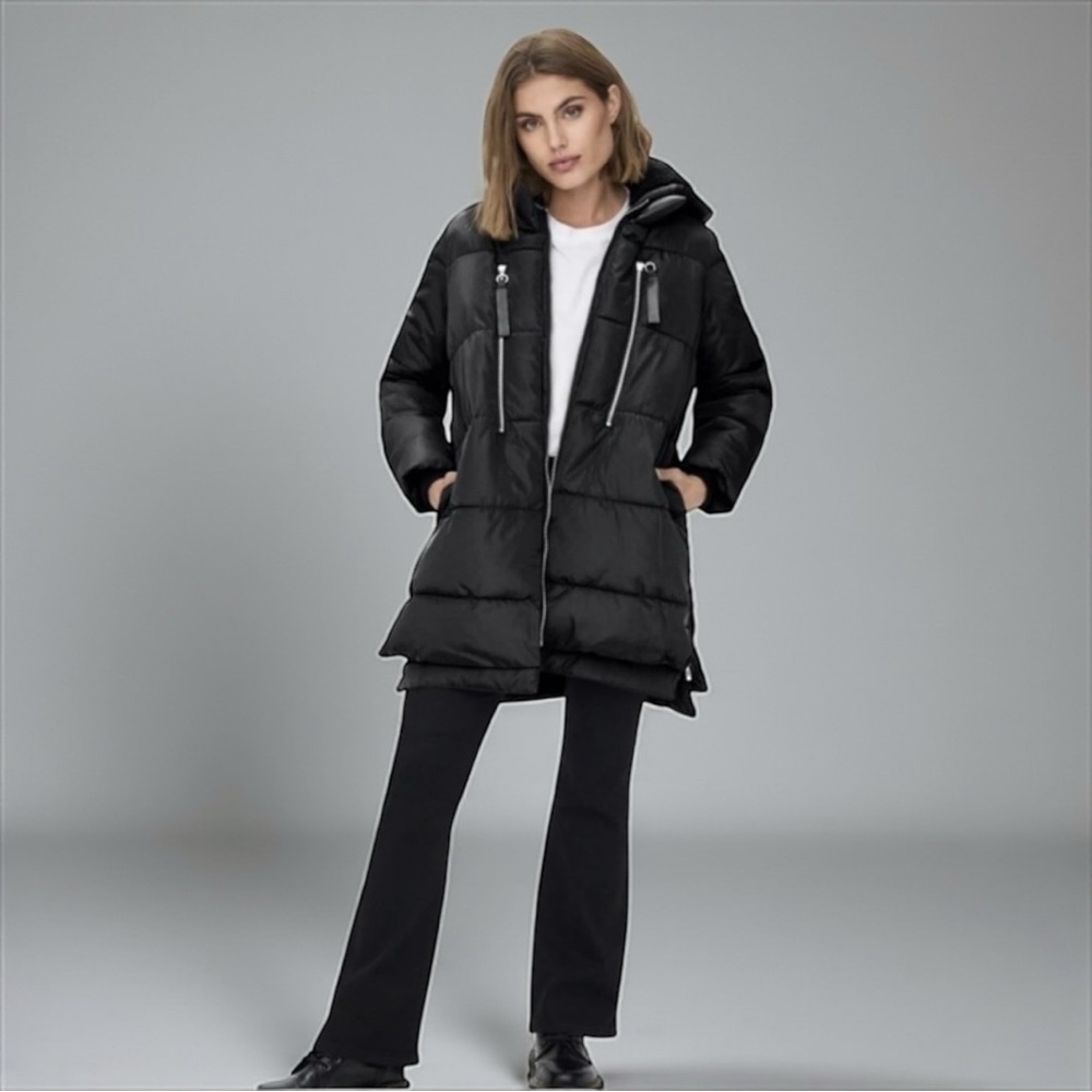 Women's ONLY Black Puffer Jacket XS